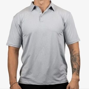 NEW Burnside Dawn To Dusk Polo Golf Shirt 0900 UV Resistant Men's Large NWT